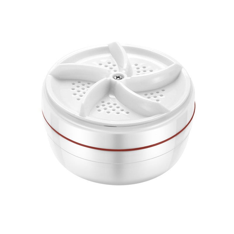 Ultrasonic Mini Spiral Washing Machine - Fully Automatic Portable Turbo Washer for Underwear and Small Items