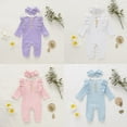 thumbnail image 5 of Actoyo Newborn Infant Baby Girl Romper Bodysuit One-pieces Outfits Clothes 0-25M, 5 of 10
