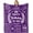 Happy Birthday Purple, variant on DAJU 60th Birthday Gifts for Men 60th Birthday Gift Ideas 60 Year Old Gifts for Men Blanket Happy 60th Birthday Gift Gifts for 60 Year Old Man 60th Birthday Decorations for Men(30*40inch)