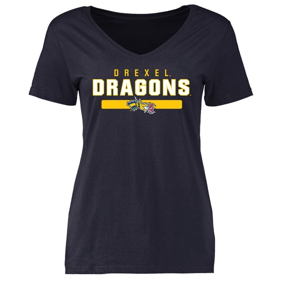 Women's Navy Drexel Dragons Team Strong T-Shirt