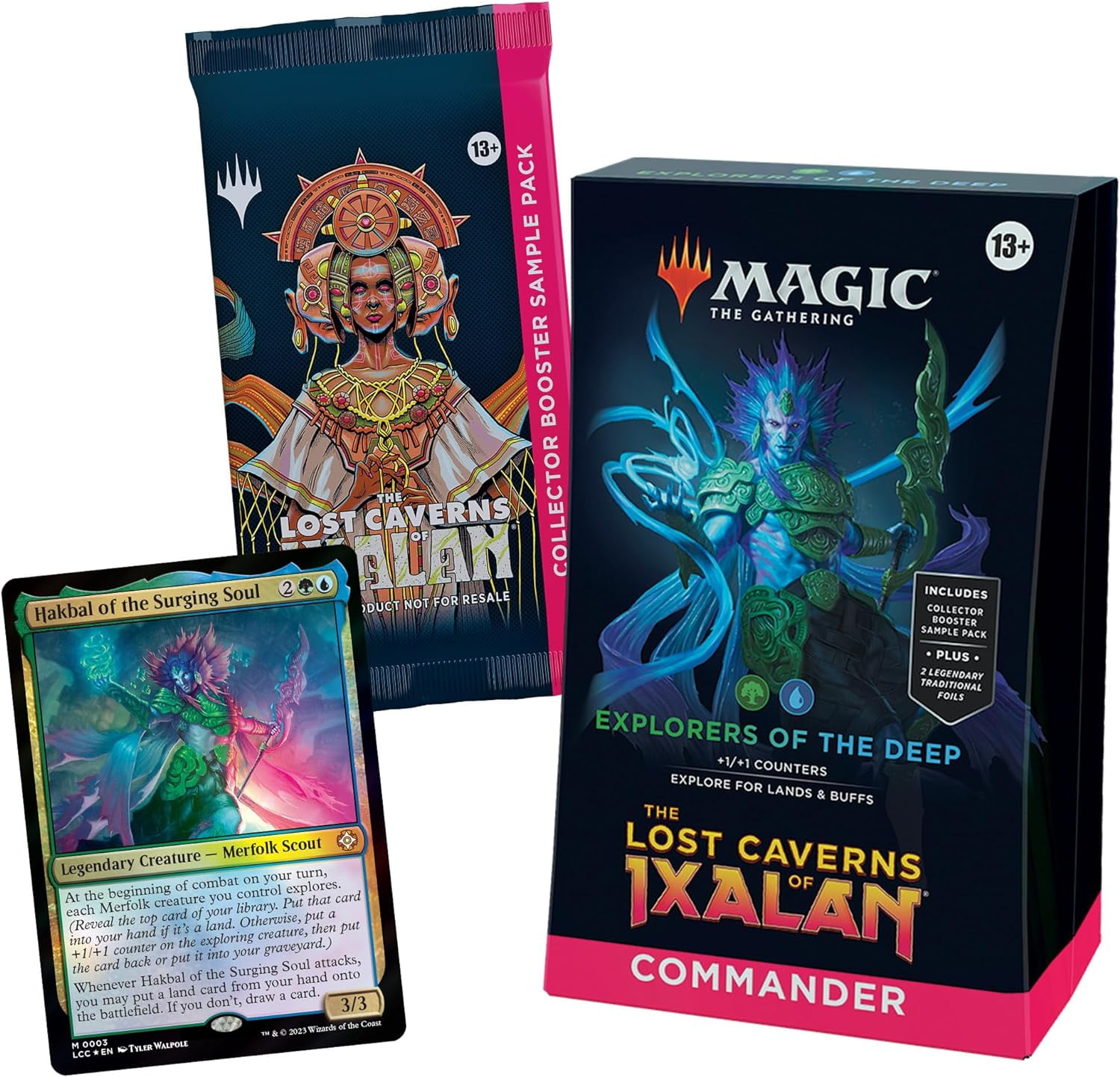 Magic: The Gathering The Lost Caverns of Ixalan Commander Deck: Explorers of the Deep