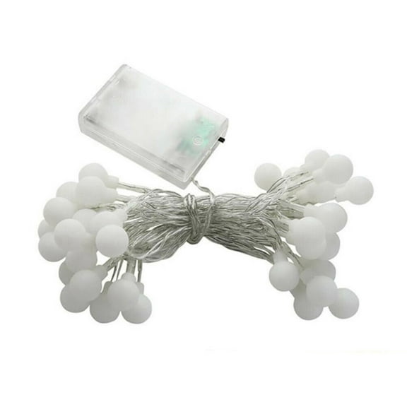 Vikakiooze Christmas Lights 6M 40 LED Ball Light String Light LED Remote Control Waterproof Romantic