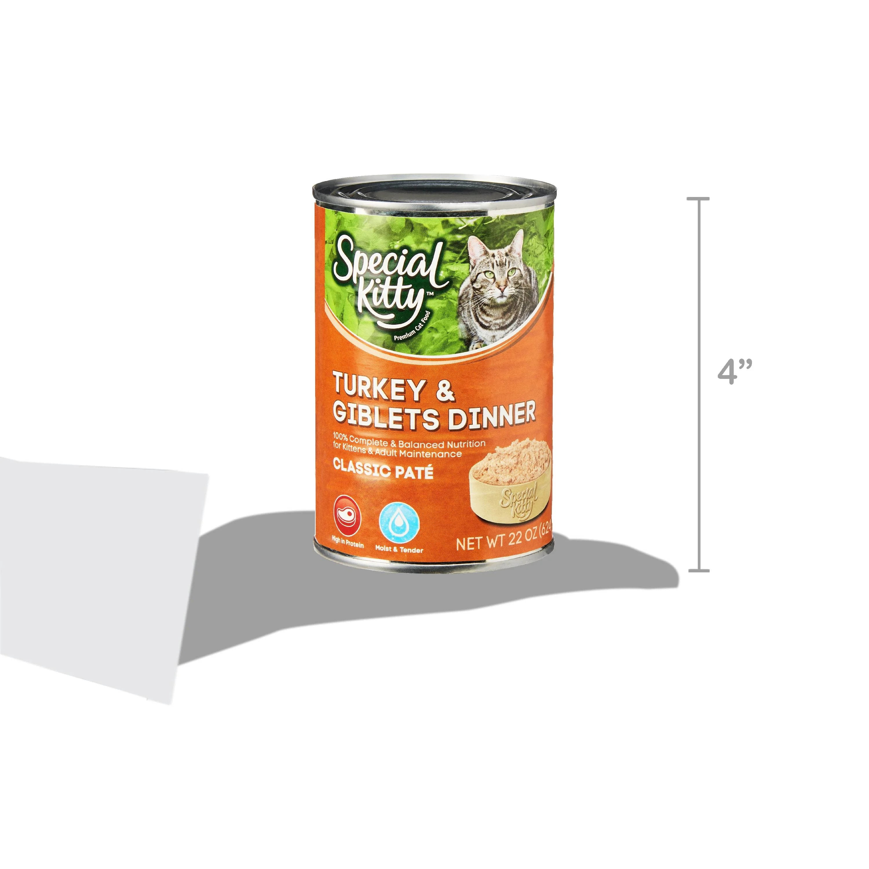 Special Kitty Turkey and Giblets Dinner Classic Pate, 22 oz