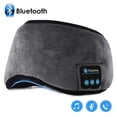 thumbnail image 2 of Auriculares Bluetooth Eye Mask Sleep, 20-28 ajustable Fregenbo Music--Grey oso de fresa Electrónica, 2 of 4