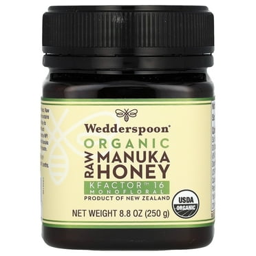Wedderspoon Organic Raw KFactor 16 Manuka Honey 8.8 oz