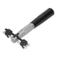 thumbnail image 2 of Llave abridora de caja de reloj, herramienta de reparación de removedor de soporte de movimiento de cubierta trasera en forma de T de 2 puntas 2288, 2 of 14