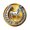 D, variant on Hioecau Brooch Pin Golden Horseshoe Design Scratch Resistant Brooch Round Shape Lapel Badge Clothes Accessories