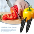 thumbnail image 5 of Uxcell 4Pack Knife Cover Sleeves Blade Edge Guards Blade Protector for 4" Ceramic Knife, 5 of 7