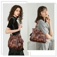 thumbnail image 5 of Angel Kiss Handbags for Womens Top-Handle Hobo Purse Roomy Casual Shoulder Bags PU Tote Satchel Purse for Womens, 5 of 5