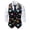 Black-F, variant on Mens Suits Vest Valentines Lip Heart Print Pattern Button Down Blazer Lightweight Slim Casual Suit Jacket