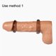 thumbnail image 5 of Clearance Sale! Couple Lover Sexy Play Games Ring Men Soft Silicone Time Delay Ring, 5 of 9