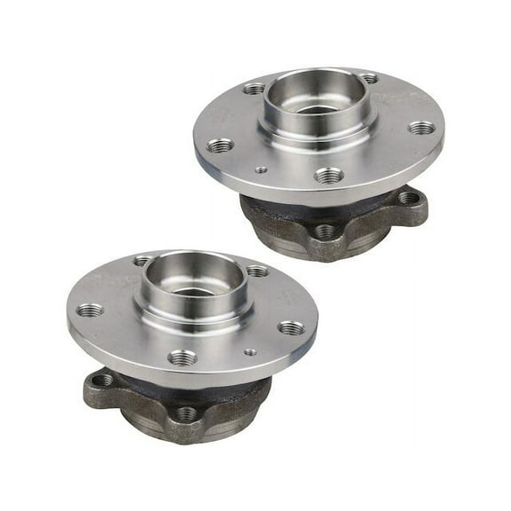 Front Wheel Bearing Hub Assembly - Set of 2 - Compatible with 2005 - 2018 Volkswagen Jetta 2006 2007 2008 2009 2010 2011 2012 2013 2014 2015 2016 2017