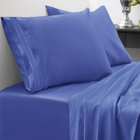 Sweet Home Collection 1500 Thread Count 4 Piece Microfiber Bed Sweet Home Collection 1500 Thread Count 4 Piece Microfiber Bed Sheets Set