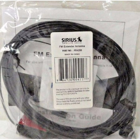 NEW Sirius Satillite Radio FEA25D FM Extender Antenna for Sportster 4 Radio