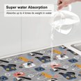 thumbnail image 6 of Kdxio Dog for Dish Drying Mat,24*18 inch Absorbent Dish Drainer Kitchen Counter,Large Size Dish Drying Pad for Countertops,Draining Racks, 6 of 9