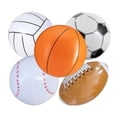 thumbnail image 1 of Bolas de playa inflables Juegos Fútbol Decoraciones divertidas Juguetes de agua novedosos Bolas deportivas para favores de fiesta de entretenimiento, 1 of 9