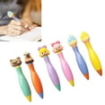 thumbnail image 2 of BQBQERT 6Pieces Novelty Short Ballpoint Pen Cartoon Ballpoint Pen 0.7mm Pen Point for Writing Note Taking Stocking Fillers, 2 of 8
