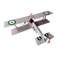 thumbnail image 3 of Kits de aviones 1/33 Baoblaze Biplane Fighter DIY ensamblar juguetes 3D modelo de papel, 3 of 8