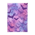 thumbnail image 2 of 54x54 Inch Tablecloth Polyester Square Tablecloth for Home Kitchen Dinner Decor Purple and Pink Bats, 2 of 9