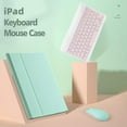 thumbnail image 4 of iPad Mini 6 Keyboard Case Detachable Keyboard Slim Folio Smart Cover for iPad Mini 6th Generation with Build in Pencil Holder, 4 of 5
