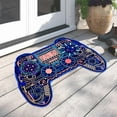 thumbnail image 6 of Cute Gaming Rug Cartoon Game Console Controller Soft Non Absorbent Floor Mat Washable Indoor Carpet for Game Room, 6 of 7