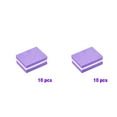thumbnail image 3 of stanreset 10 Pcs Buffing Sponge Sanding Block File Manicure Art Tools Polish Durable Undamaged Nails Unisex purple 2Set, 3 of 6