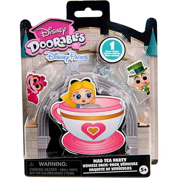 Disney Parks Mad Tea Party Mystery Vehicle & Figure