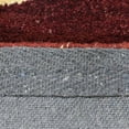 thumbnail image 2 of Rugsotic Carpets Hand Tufted Wool Eco-Friendly Area Rugs - 5'x8', Rectangle, Red Cream, Modern Contemporary Design, High Pile Handmade Anti Skid Rugs for Living Room, Bed Room (K03064), 2 of 5