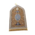 thumbnail image 2 of Muslim Flannel Chic Prayer Rug Soft Thick and Padded Prayer Rug for Effectively Protecting Knees - Red, 2 of 3