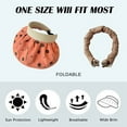 thumbnail image 2 of Sombrero de copa vacío ajustable con circunferencia de 56-60 cm, sombrero de playa de verano para mujer, sombrero de protección solar plegable, 2 of 5