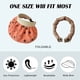 thumbnail image 2 of 56-60 cm circunferencia del sombrero concha ajustable sombrero de copa vacío sombrero de playa de verano para mujer sombrero de protección solar plegable, 2 of 5