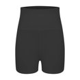 thumbnail image 4 of frariair ​Women's Compression Workout Shorts With Tummy Control Panel And Breathable Mesh For High Intensity Training​ Black, 4 of 5