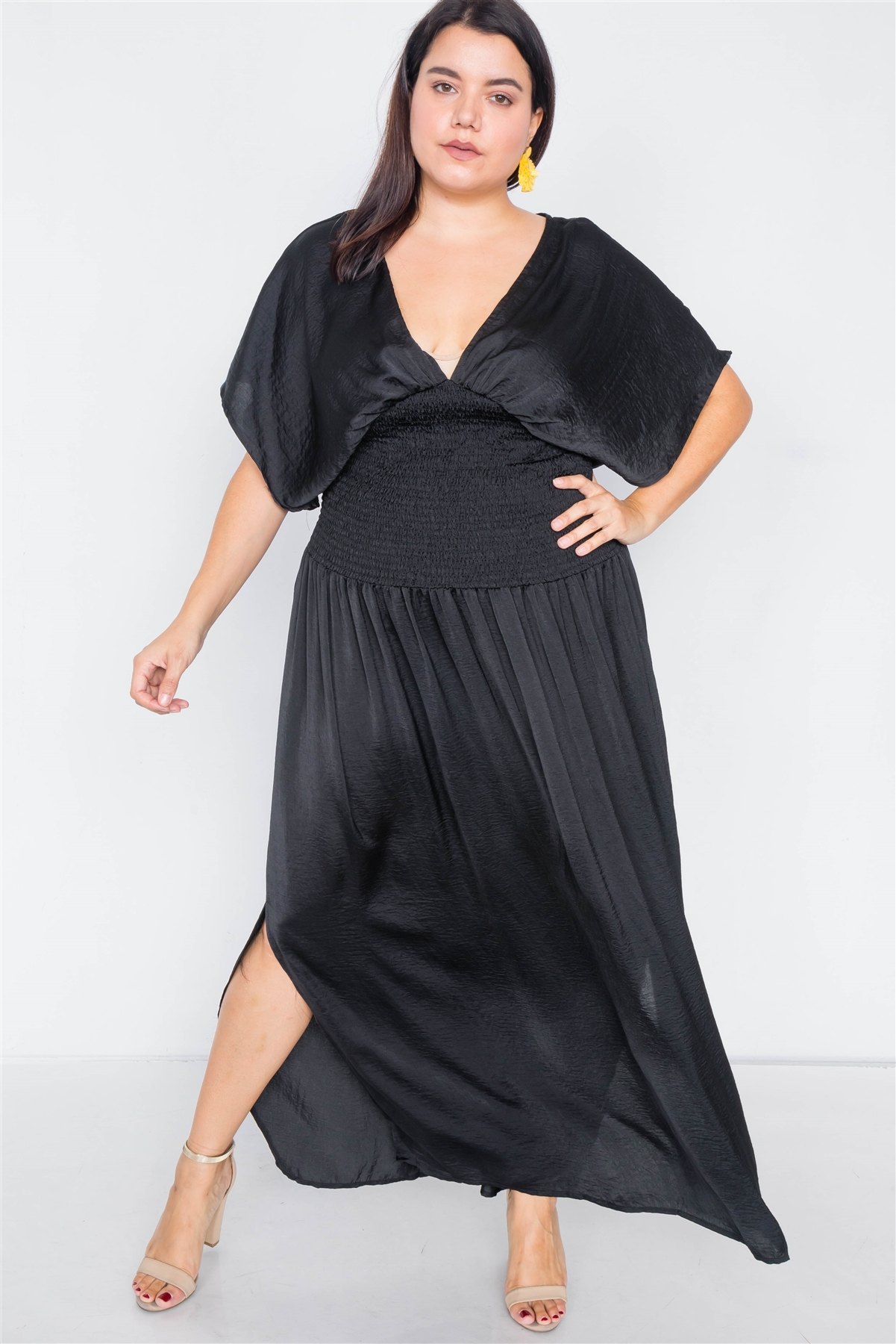 kimono sleeve maxi