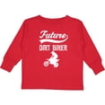 thumbnail image 3 of Inktastic Future Dirt Biker off Road Sports Boys Long Sleeve Toddler T-Shirt, 3 of 5