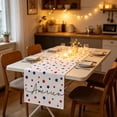 thumbnail image 2 of Memorial Day Saving!4th of July Decor, Americans Independence Day Table Flag Americans-style Dining Table Coffee Table Nationals Day Decorative Table Cabinet Flag Cottons Fabric Printed Table Flag, 2 of 9