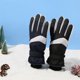 thumbnail image 1 of Guantes cálidos de esquí de invierno para hombres y mujeres, para exteriores, para montar en pareja, con pantalla táctil, forro polar, resistentes al frío y al viento, 1 of 6