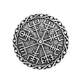 thumbnail image 3 of Broche de escudo jinwen Broche nórdico vikingo vintage, 3 of 8