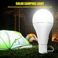 thumbnail image 2 of Solar Light Bulbs with Remote, 9W USB Rechargeable Emergency Light Bulb Chicken Coop Light 4 Modes for Home Shed Hiking Camping Tent Hurricane Power Outage Lamps, 2 of 8