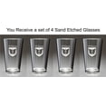 thumbnail image 2 of Williams Irish Coat of Arms Pint Glasses - Set of 4 (Sand Etched), 2 of 2