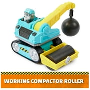 PAW Patrol, Rubble & Crew Motor’s Wrecking Ball Construction Vehicle and Collectible Figure, for Ages 3 and up