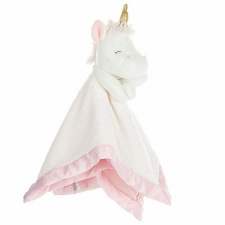 (P) KIDS PREFERRED Unicorn Plush Stuffed Animal Snuggler Lovey Security Blanket