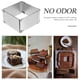 thumbnail image 4 of Molde cuadrado para mousse de acero inoxidable, anillo para tartas, cortador de mousse, molde para tartas, anillo para postres, molde para pasteles, herramienta para hornear, 4 of 4