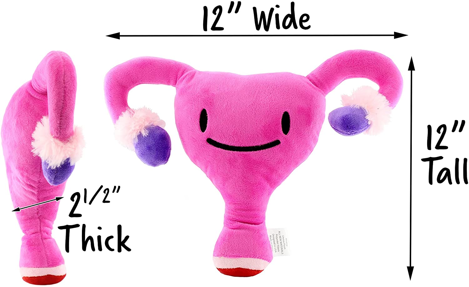 Uterus plush toy