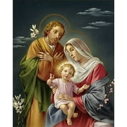 Autom Catholic print picture - HOLY FAMILY 76 - 8'' x 10'' ready to be framed