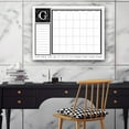 thumbnail image 4 of Ready2HangArt Monogram Monthly Dry Erase Calendar, 4 of 5