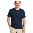thumbnail image 3 of (2 pack) Turtle Bay New York Men's Short Sleeve Henley Relaxed Fit Shirt with Pocket, 3 of 8