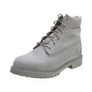 Timberland 6" Waterproof Boots Unisex Juniors (5.5 Big Kid M, LT Gray)