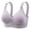 Gray#front closure bras for women, variant on nerohusy Women's Plus Size Bras Underwire,Daisy Bras for Older Women,Daisy Bra,Daisy Bra for Seniors Front Closure,Comfortable Convenient No Wire Buckle Bra,Purple,XL