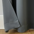 thumbnail image 4 of Mainstays Blackout Grommet Single Curtain Panel, 1 Panel, Gray, 40"W x 84"L, 4 of 8