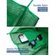 thumbnail image 3 of Bolso bandolera Mesh Beach Tote para mujer verde JFHHH pequeña, 3 of 5